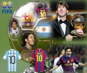 Rompicapo di Lionel Messi, Golden Ball FIFA 2010