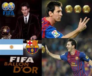 Rompicapo di Lionel Messi, Golden Ball FIFA 2011