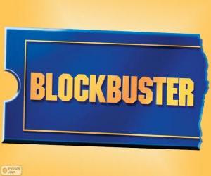 Rompicapo di Logo Blockbuster