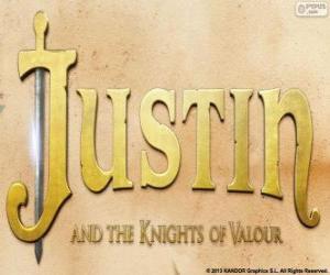 Rompicapo di Logo del film Justin e i cavalieri valorosi