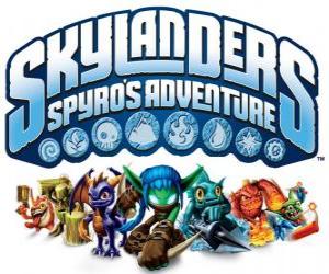 Rompicapo di Logo del videogioco di Spyro il Drago, Skylanders: Le avventure di Spyro