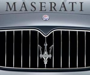 Rompicapo di Logo della Maserati, auto sportive del marchio italiano