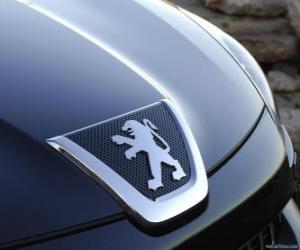 Rompicapo di Logo della Peugeot, marca di auto in Francia