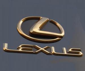 Rompicapo di Logo di Lexus, marchio giapponese di automobili di fascia alta