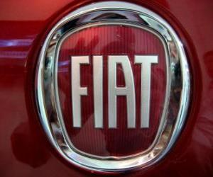 Rompicapo di Logo FIAT, marchio automobilistico italiano