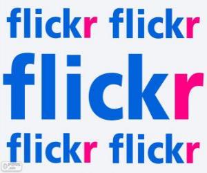 Rompicapo di Logo flickr