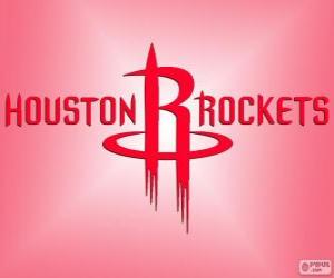 Rompicapo di Logo Houston Rockets, squadra NBA. Southwest Division, Western Conference