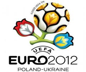 Rompicapo di Logo UEFA Euro 2012 Polonia - Ucraina