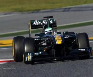 Rompicapo di Lotus T128 - 2011 -