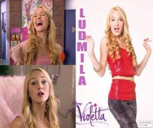 Rompicapo di Ludmila principale nemico di Violetta, è la ragazza cool e glamour Studio 21