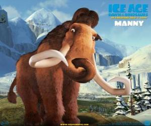 Rompicapo di Manfred, Manny, il mammut