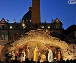 Rompicapo di Mangiatoia di plaza de San Pedro in Roma