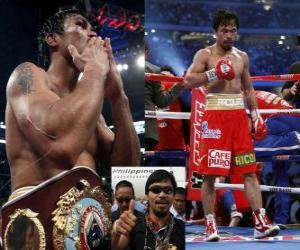 Rompicapo di Manny Pacquiao anche conosciuto come Pac-Man, è un pugile filippino professionale.