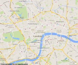 Rompicapo di Mappa di Londra