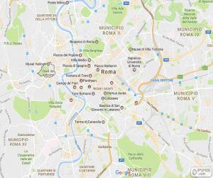 Rompicapo di Mappa di Roma