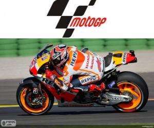 Rompicapo di Marc Márquez, campione del mondo di MotoGP, 2013