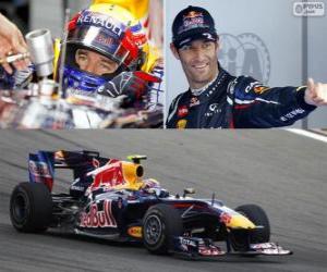Rompicapo di Mark Webber - Red Bull - Grand Prix di Corea del sud 2012, 2 ° classificata