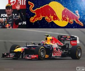 Rompicapo di Mark Webber - Red Bull - Gran Premio dell'India 2012, 3 ° classificato