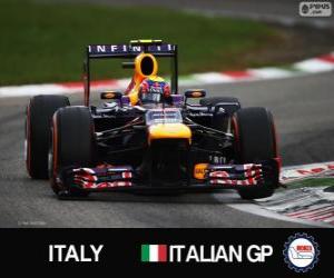 Rompicapo di Mark Webber - Red Bull - Grande Prémio d'Italia 2013, 3 ° classificato