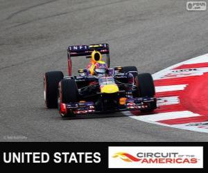 Rompicapo di Mark Webber - Red Bull - Gran Premio di Stati Uniti 2013, 3 ° classificato