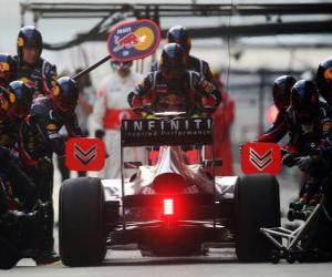 Rompicapo di Mark Webber - Red Bull - Shanghai, 2011