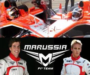 Rompicapo di Marrussia F1 Team 2013