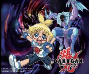 Rompicapo di Marucho e Preya sua Aquos Guardian Bakugan