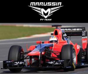 Rompicapo di Marussia MR01 - 2012 -