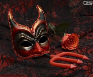 Rompicapo di Maschera di Carnevale Misteriosa