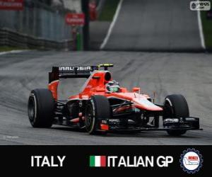 Rompicapo di Max Chilton - Marussia - Monza, 2013