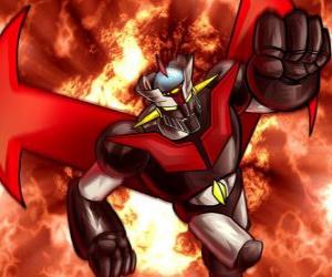 Rompicapo di Mazinger Z in azione