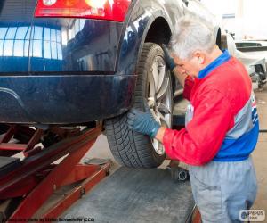 Rompicapo di Meccanico di auto