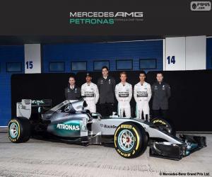 Rompicapo di Mercedes F1 Team 2015