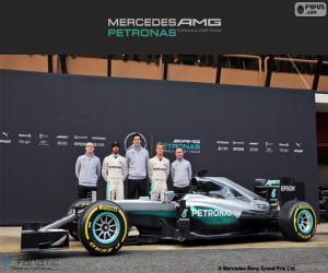 Rompicapo di Mercedes F1 Team 2016