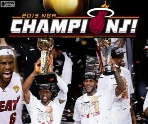 Rompicapo di Miami Heat Campione NBA 2013