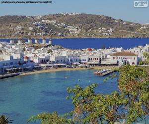 Rompicapo di Mikonos, Grecia