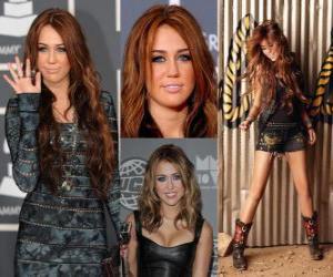 Rompicapo di Miley Cyrus cantante pop