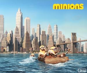 Rompicapo di Minions arrivano a New York