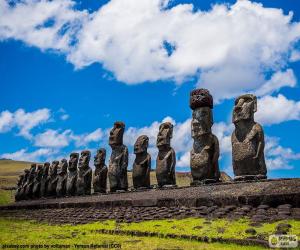 Rompicapo di Moais di Rapa Nui