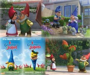 Rompicapo di Molte delle immagini Gnomeo e Giulietta