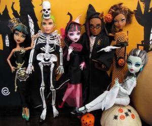 Rompicapo di Monster High Halloween