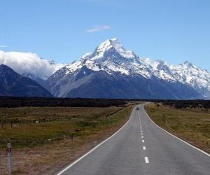 Rompicapo di Monte Cook, Nuova Zelanda