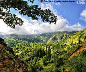 Rompicapo di Monti Kaçkar, Turchia