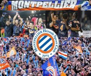 Rompicapo di Montpellier Hérault Sport Club, campione del campionato di calcio francese, Ligue 1, 2011-2012