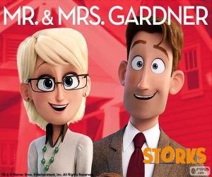 Rompicapo di Mr. e Mrs. Gardner, Cicogne