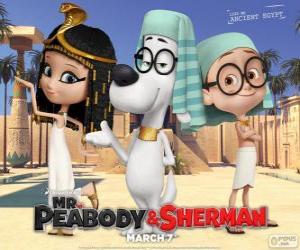 Rompicapo di Mr Peabody, Sherman e Penny nell'antico Egitto