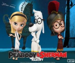 Rompicapo di Mr Peabody, Sherman e Penny nella Grecia antica