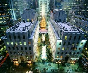 Rompicapo di Natale a Rockefeller Center