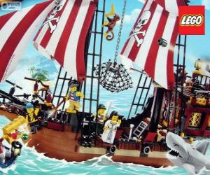 Rompicapo di Nave pirata de Lego