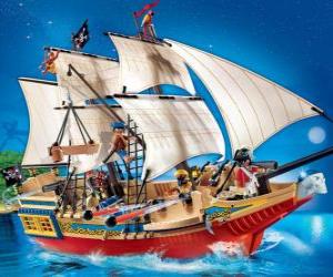 Rompicapo di Nave pirata Playmobil